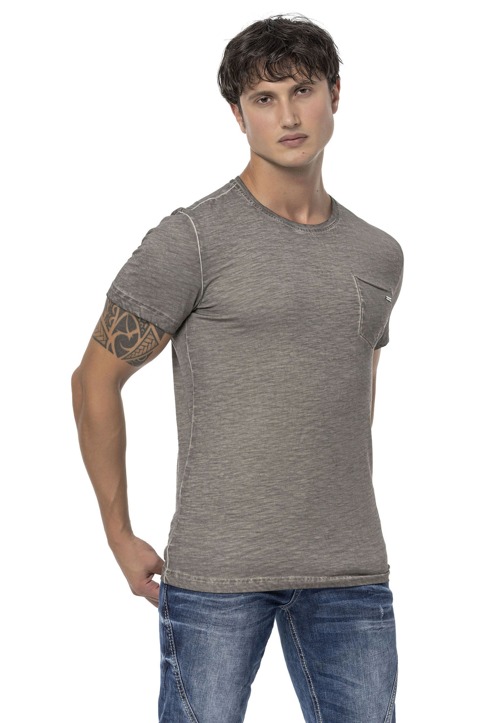 CT784 Men's Basic Crew Neck T-Shirt – Everyday Icon Edition