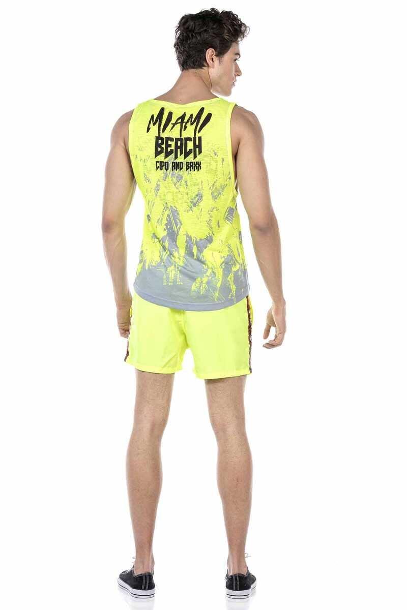 CUK245 Swim Short & Tank Top Set