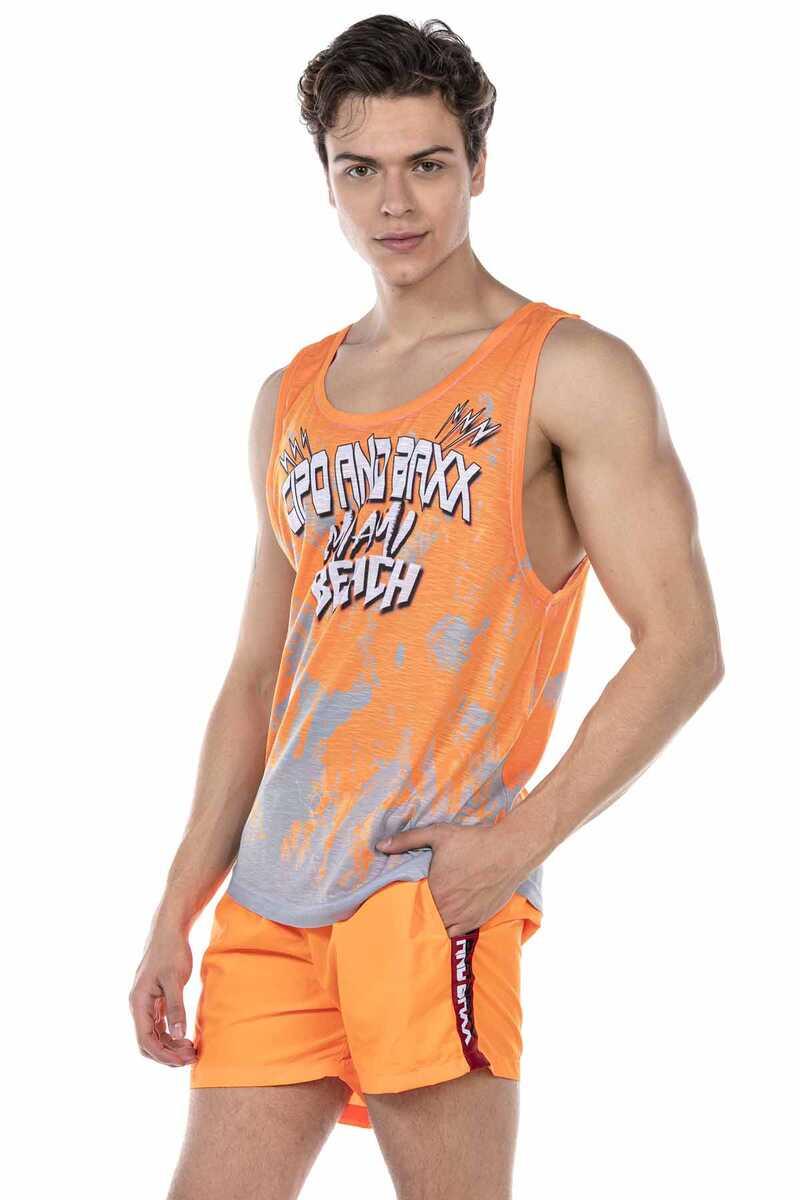 CUK245 Swim Short & Tank Top Set