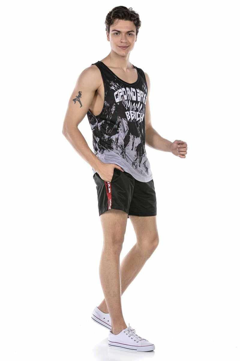 CUK245 Swim Short & Tank Top Set