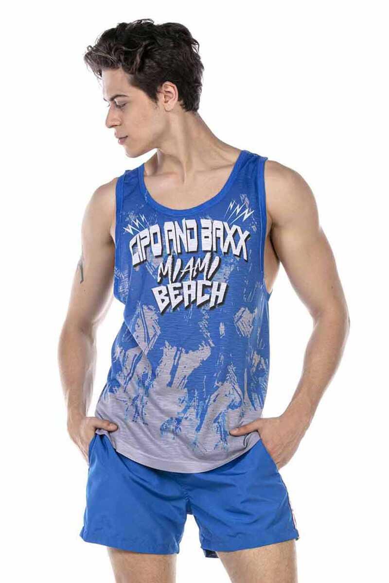 CUK245 Swim Short & Tank Top Set