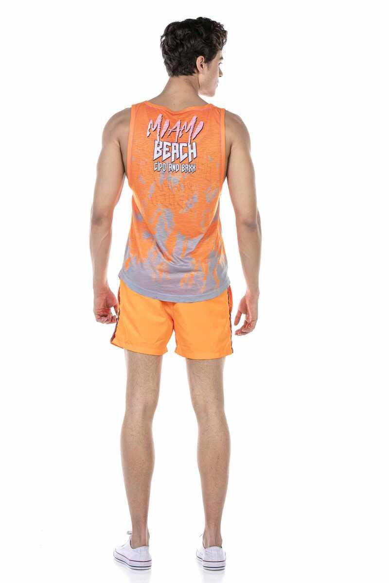 CUK245 Swim Short & Tank Top Set