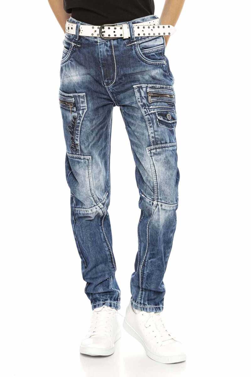 CDK107 Layered Look Boys Pants