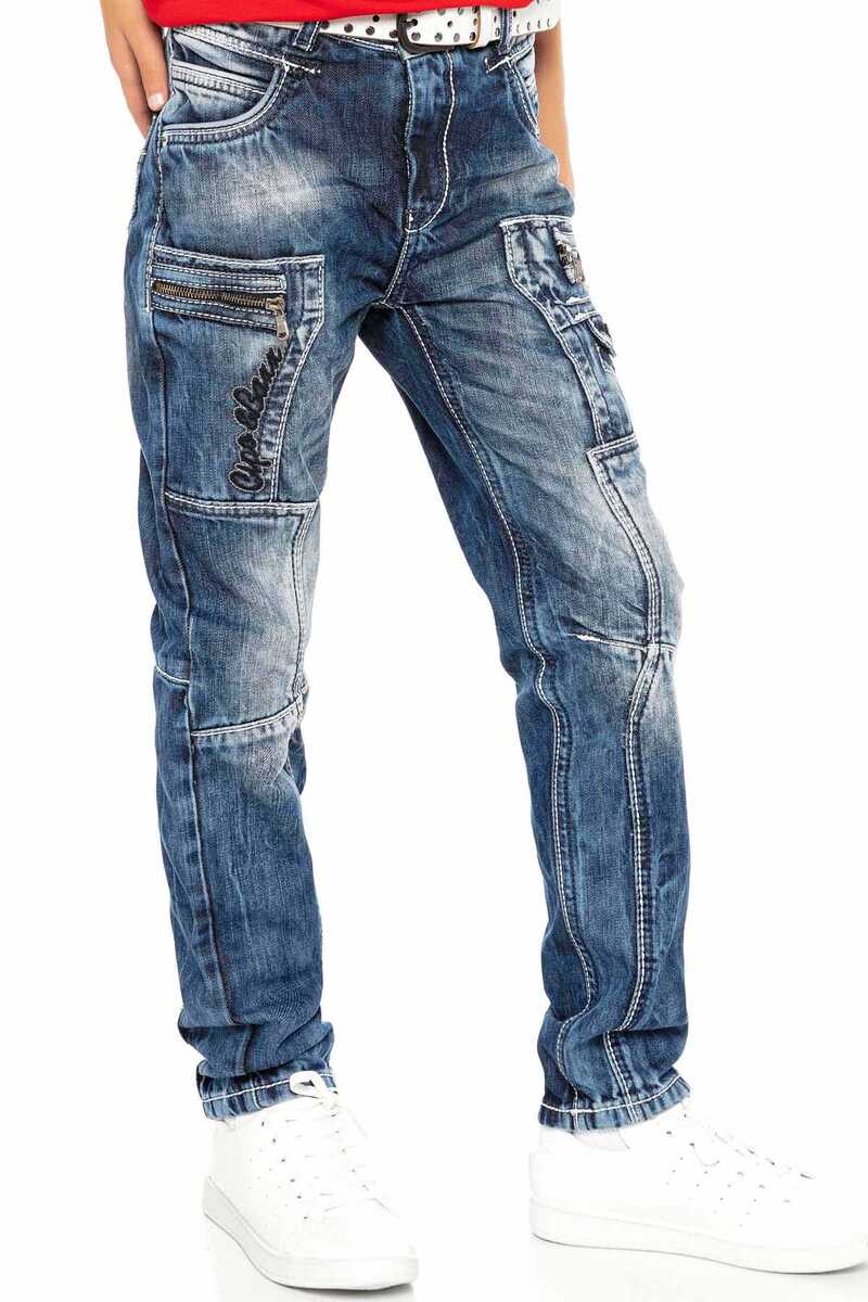 CDK107 Layered Look Boys Pants