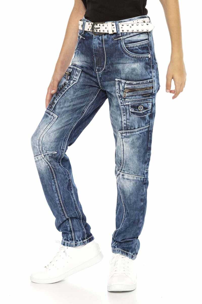 CDK107 Layered Look Boys Pants