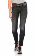 WD394 Women's Basic Jeans
