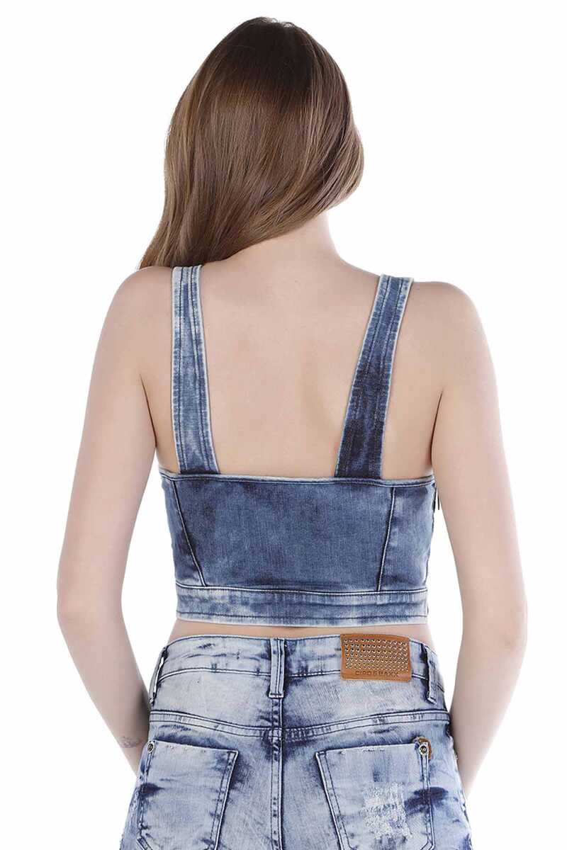 WB100 Denim Bustier