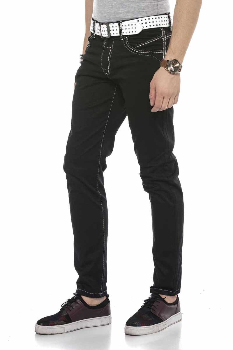 CD585 Back Pocket Embroidered Jeans