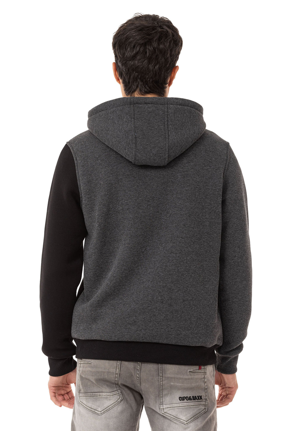 CL541 Men's Hooded Street Style Logo Sweatshirt