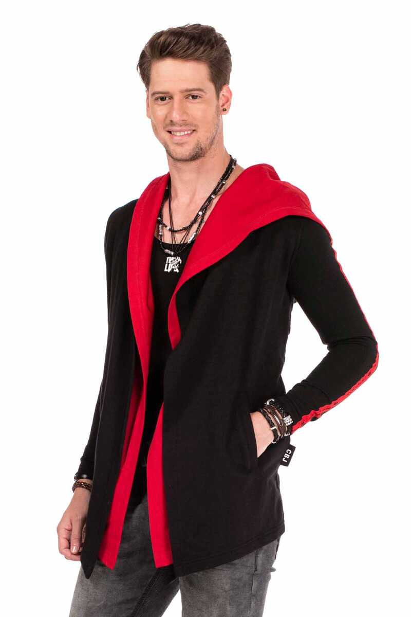 CL306 Oversized Men's Zip Sweatshirt