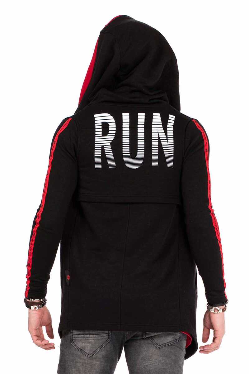 CL306 Oversized Men's Zip Sweatshirt