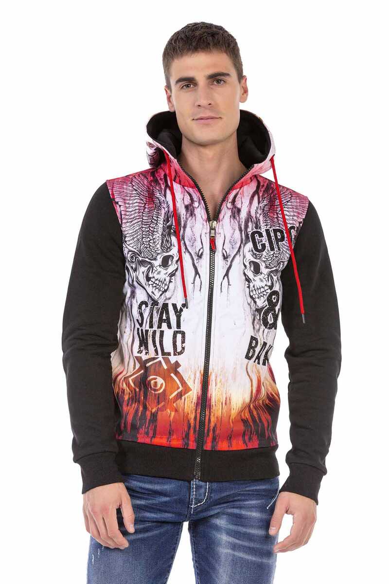 CL458 Skull Print Sweatshirt