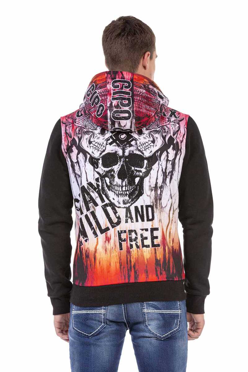 CL458 Skull Print Sweatshirt