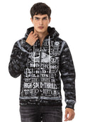 CL544 Men's Zip Hooded Sweatshirt – Zip-Up Hoodie, Everyday Sport Relaxed Fit