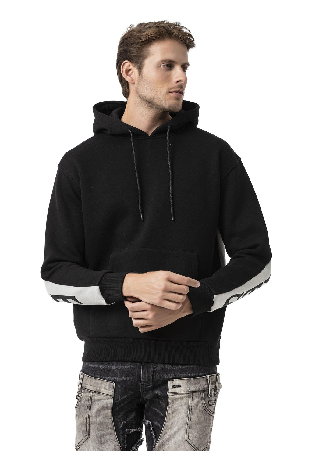 CL578 Iconic Statement Sleeve Men's Sweatshirt