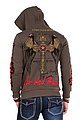 CL334 Cross Wing Print Men's Hoodie