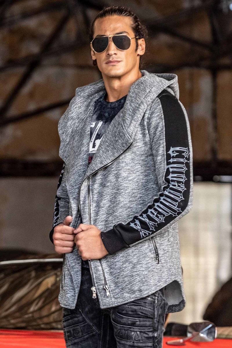 CL526 Hooded Oversized Cardigan