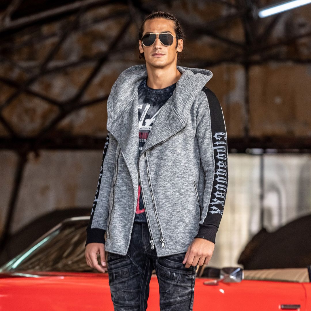 CL526 Hooded Oversized Cardigan