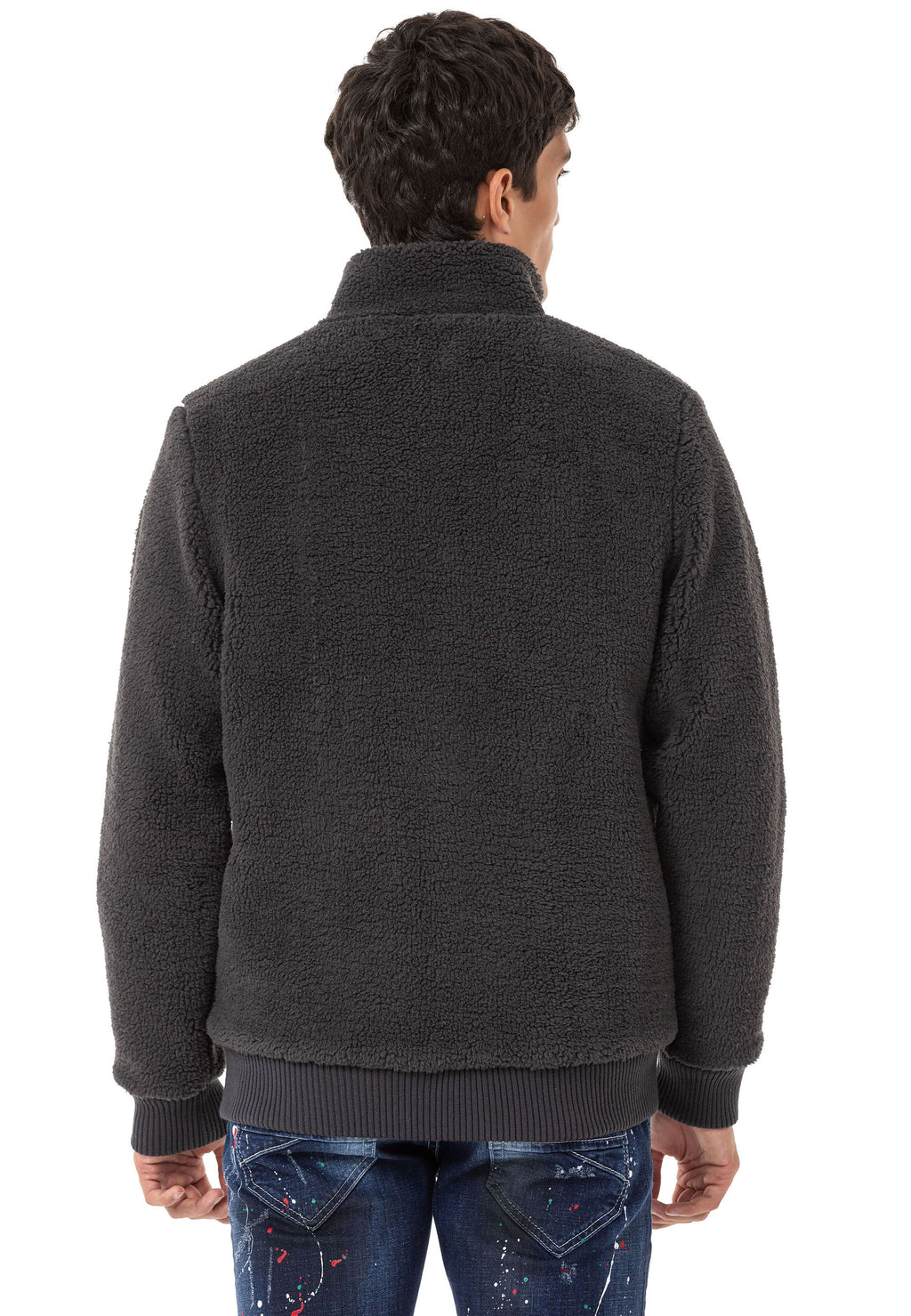 CL543 Men's Fleece Sweatshirt – Warm Winter Relaxed Fit Everyday Sport