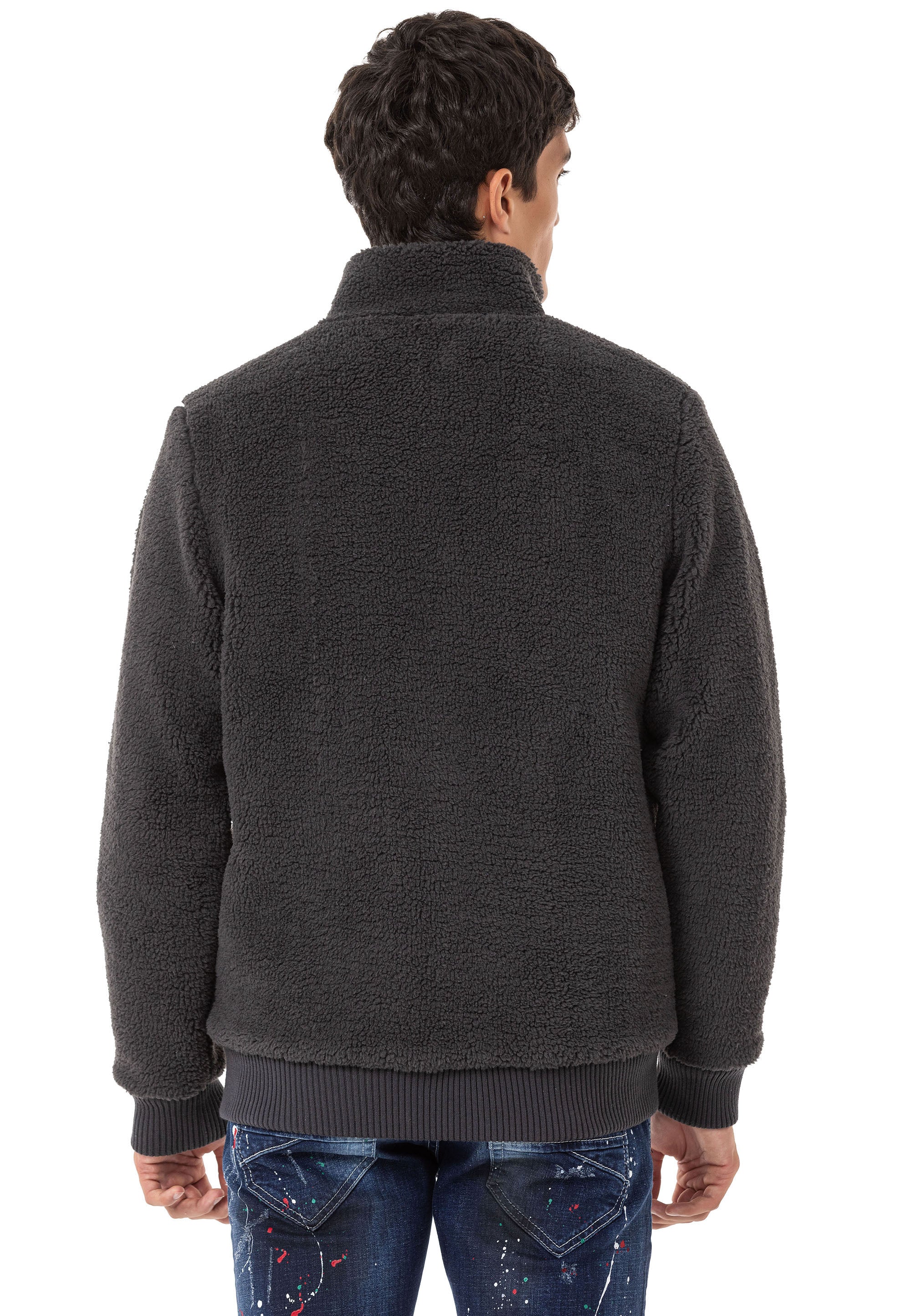 CL543 Men's Fleece Sweatshirt – Warm Winter Relaxed Fit Everyday Sport