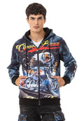 CL551 Men's Bold Graphic Hooded Sweatshirt