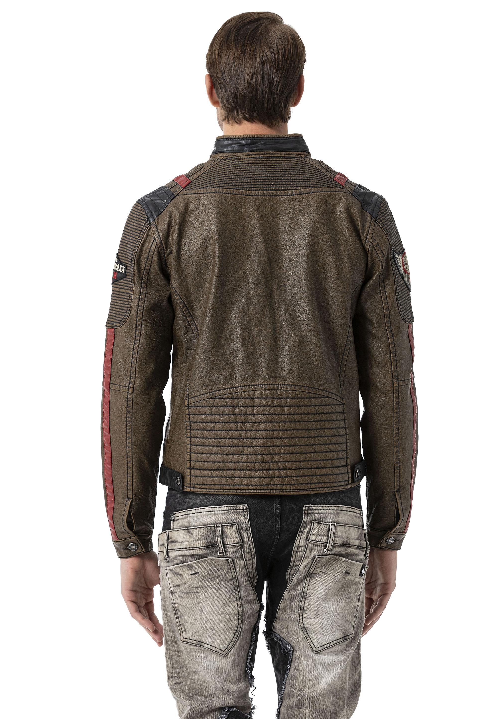 CJ304 Alfa Design Premium Leather Jacket