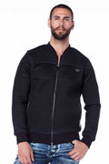 CJ141 Zip Elastic Varsity Collar Men's Jacket