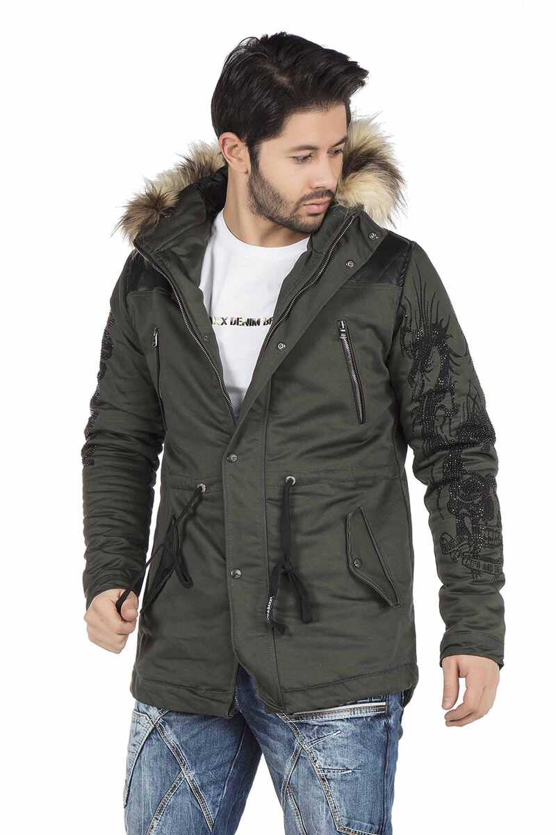 CJ195 Hooded Men's Jacket