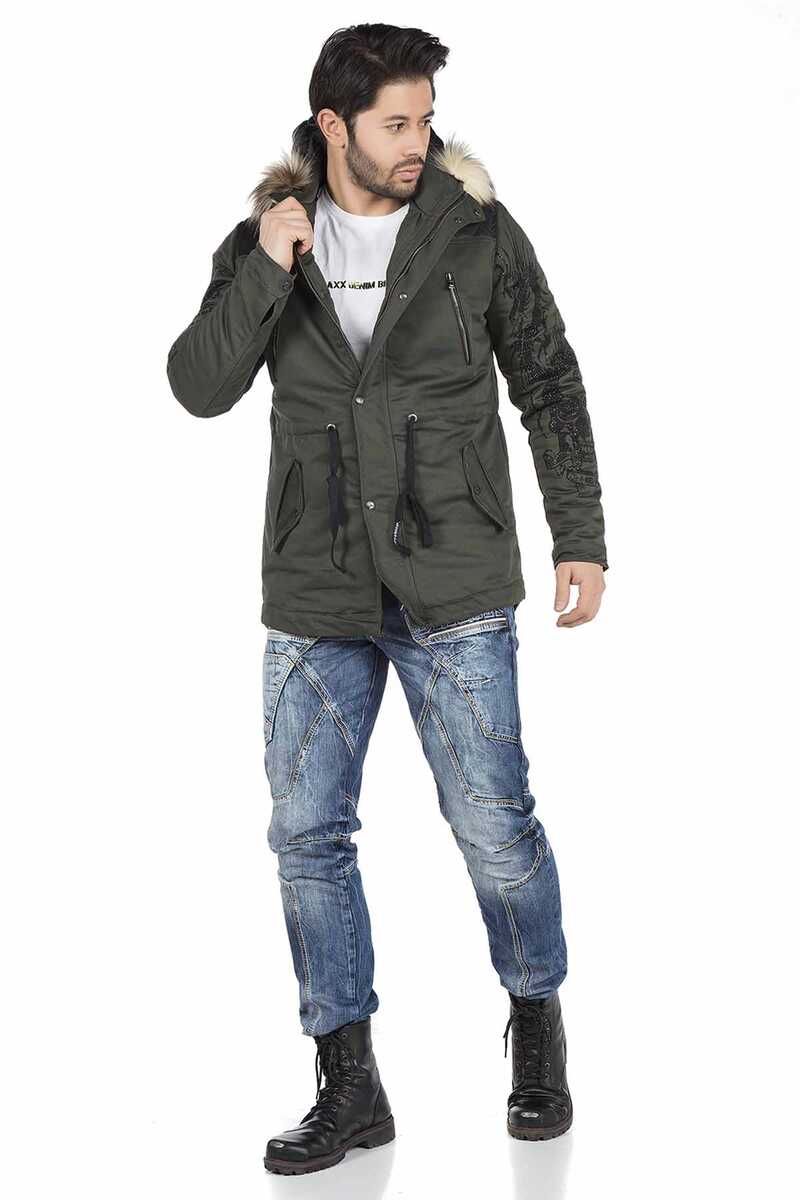 CJ195 Hooded Men's Jacket