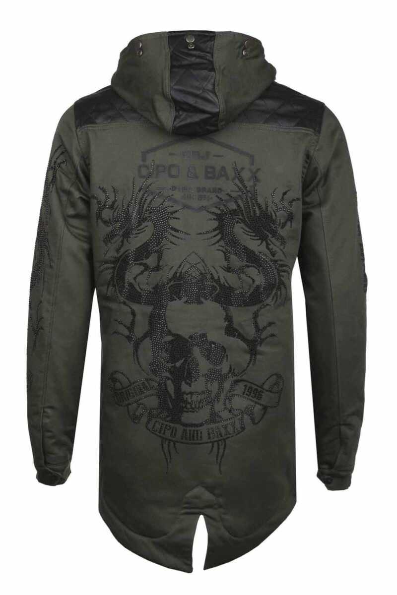 CJ195 Hooded Men's Jacket