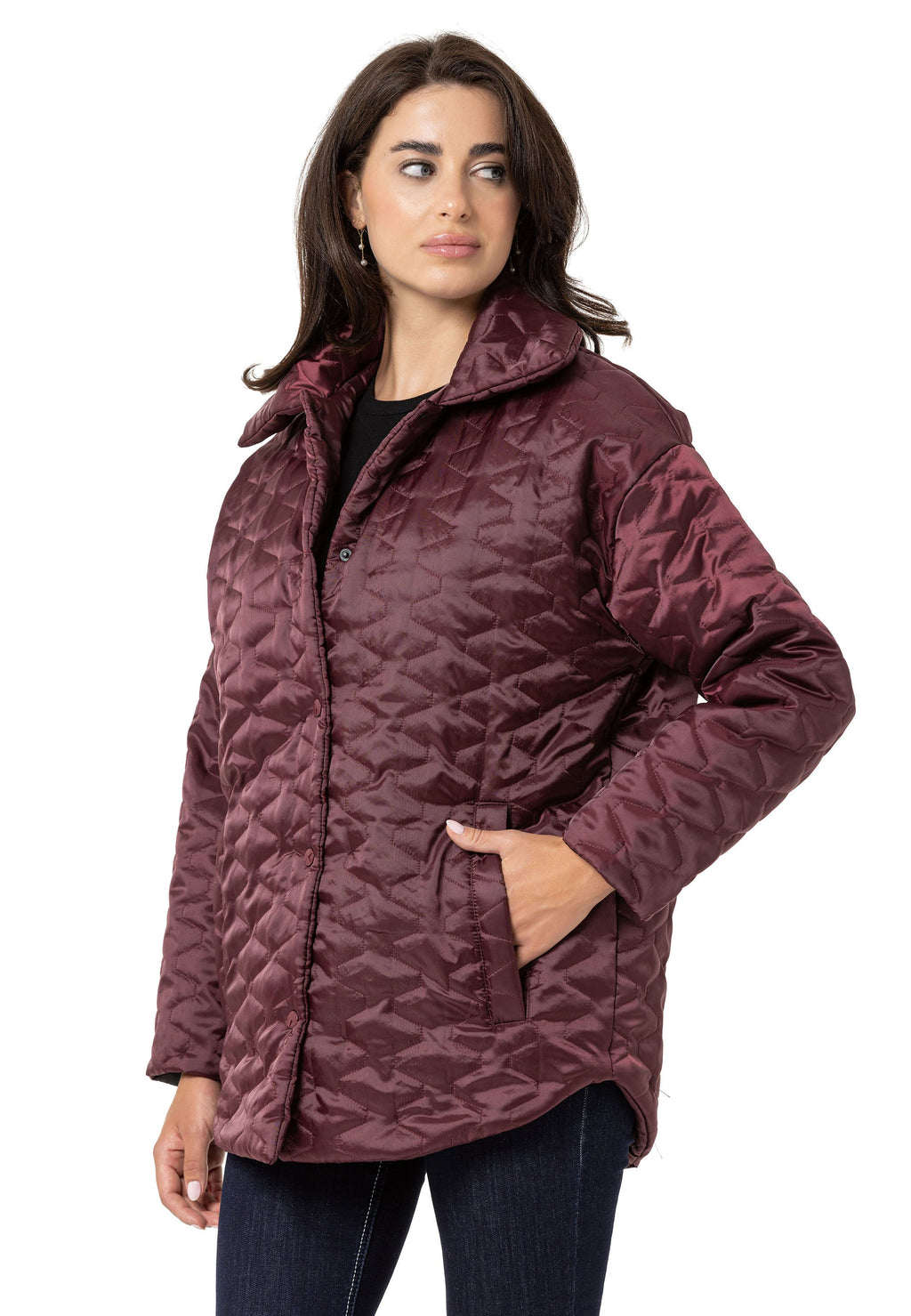 WJ221 Stylish Women's Puffer Jacket