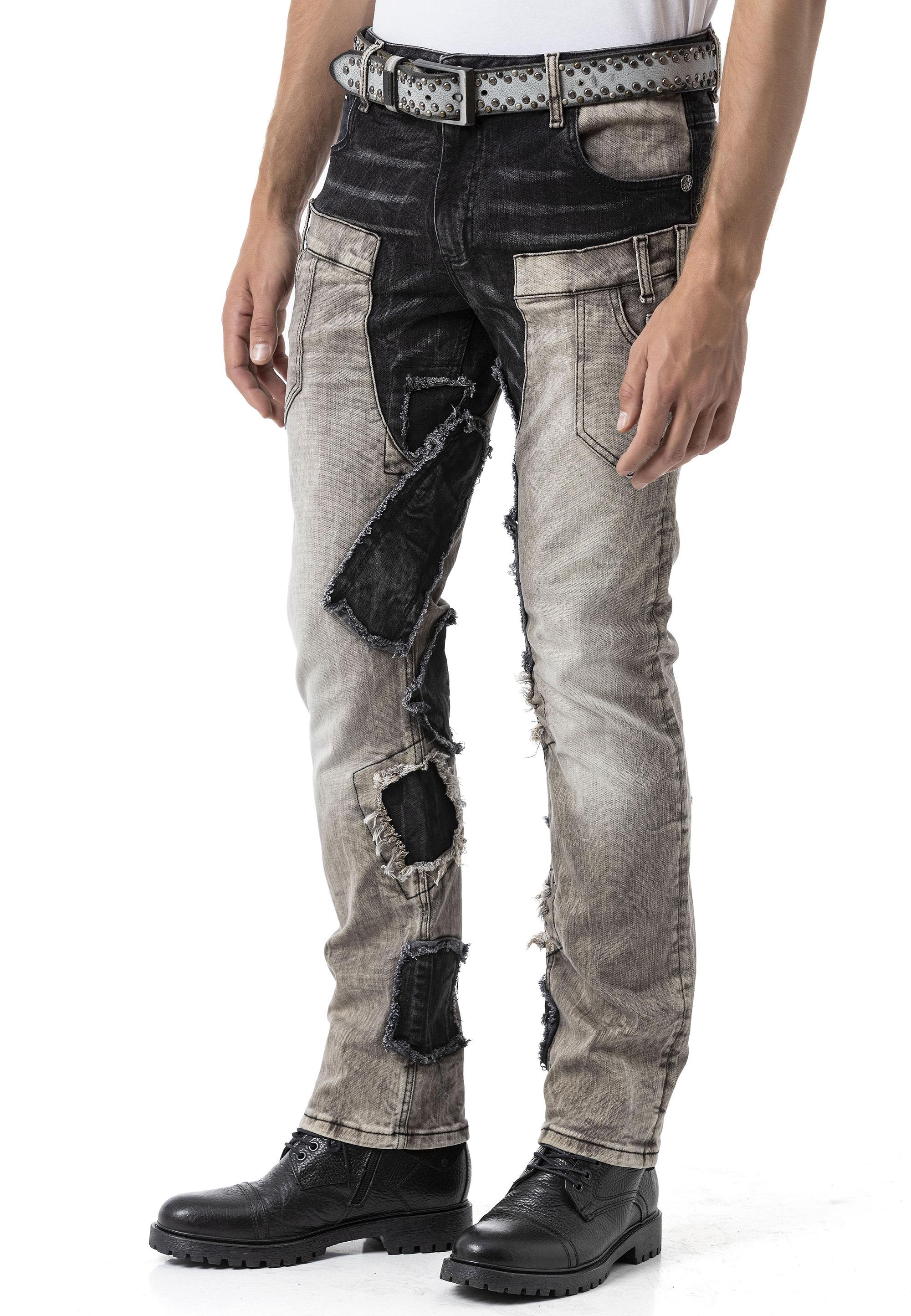 CD875 Regular Fit Relaxed Stretch Denim Jeans