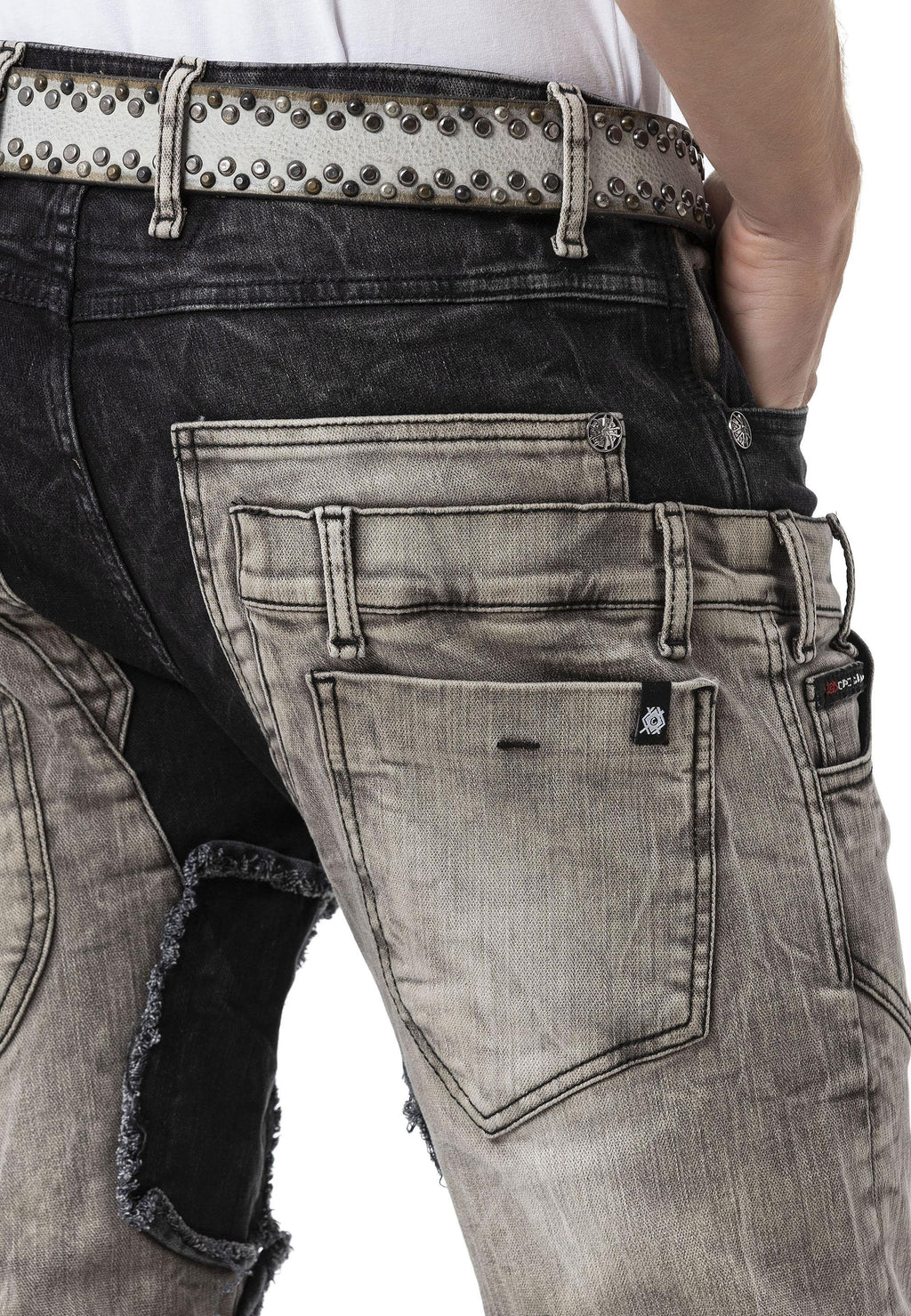 CD875 Regular Fit Relaxed Stretch Denim Jeans