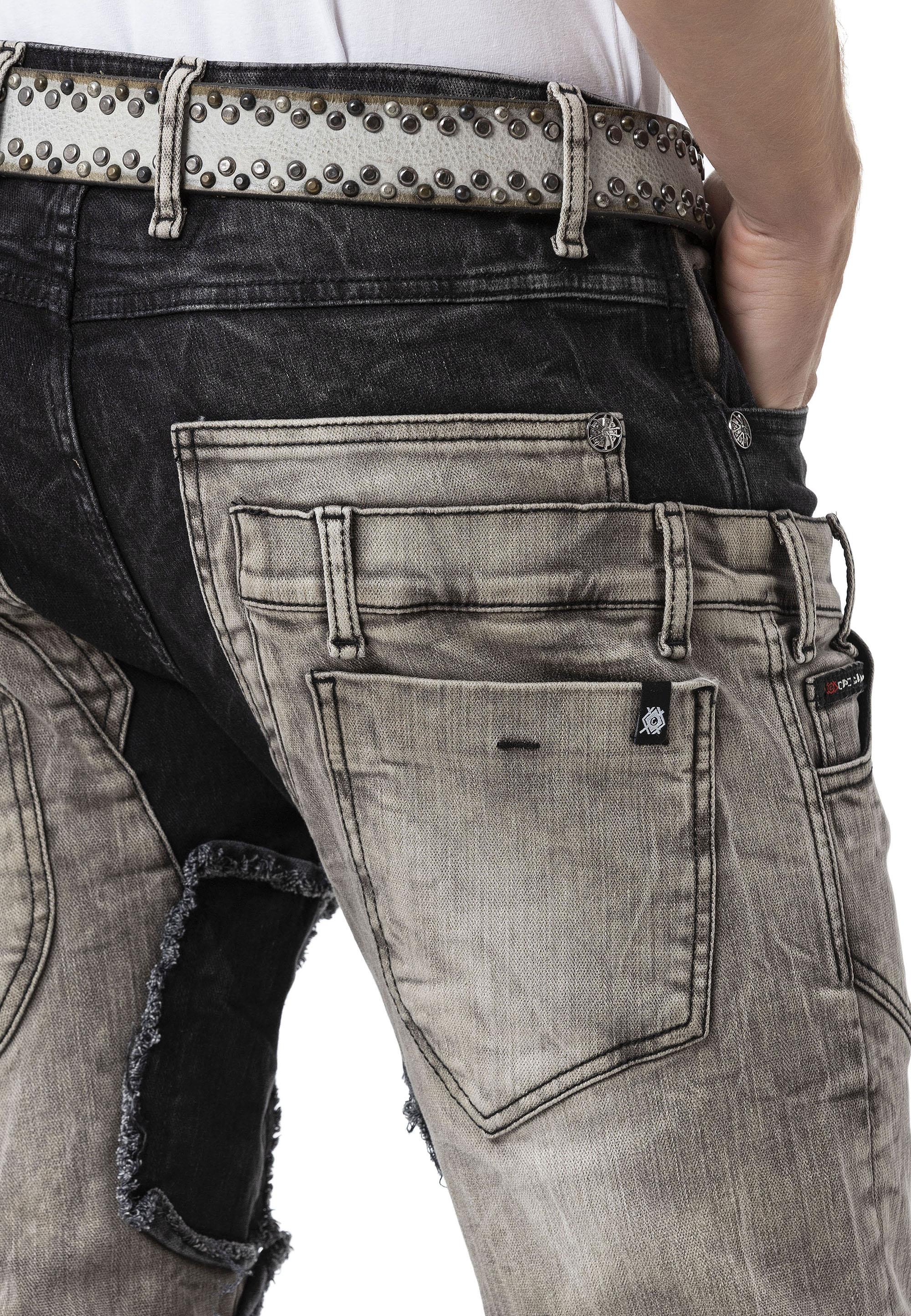 CD875 Regular Fit Relaxed Stretch Denim Jeans