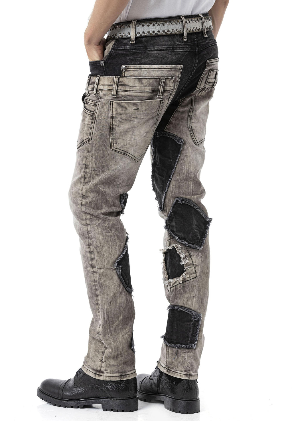 CD875 Regular Fit Relaxed Stretch Denim Jeans