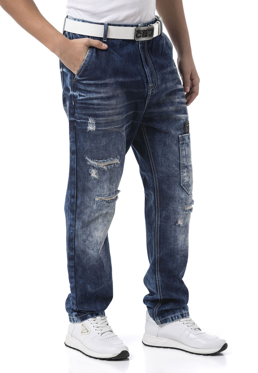 CD907 Baggy Cargo Pants – Urban Style with Function & Comfort