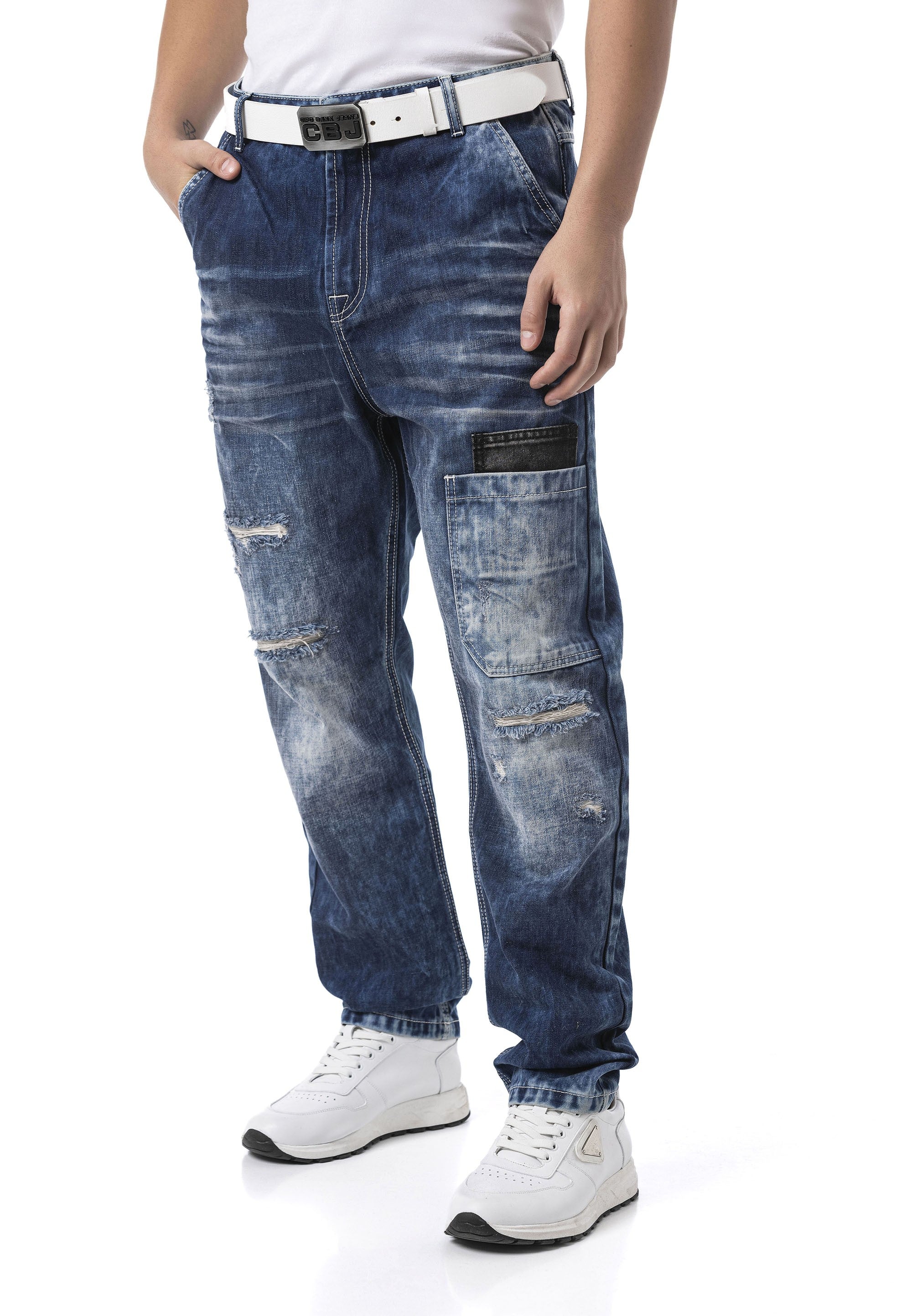 CD907 Baggy Cargo Pants – Urban Style with Function & Comfort