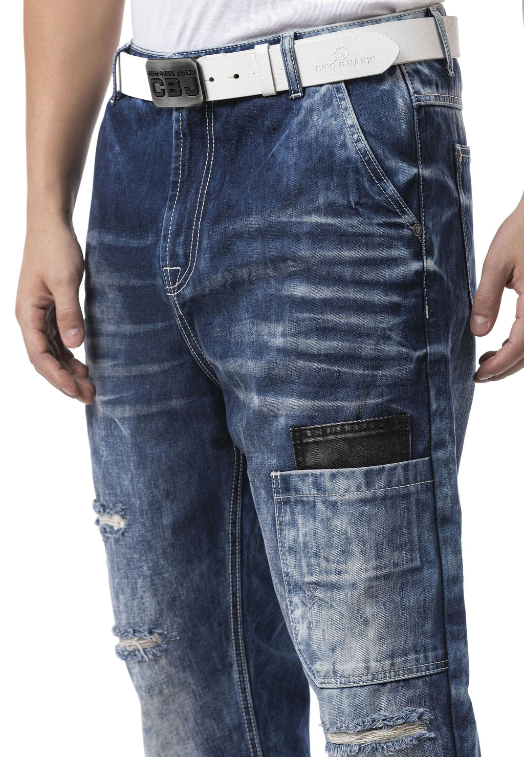 CD907 Baggy Cargo Pants – Urban Style with Function & Comfort
