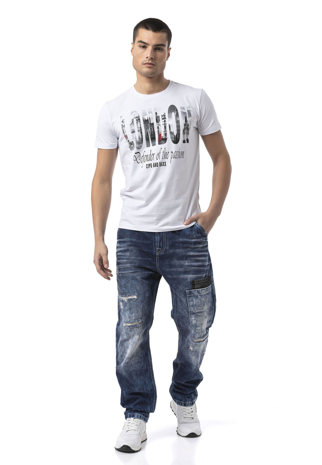 CD907 Baggy Cargo Pants – Urban Style with Function & Comfort