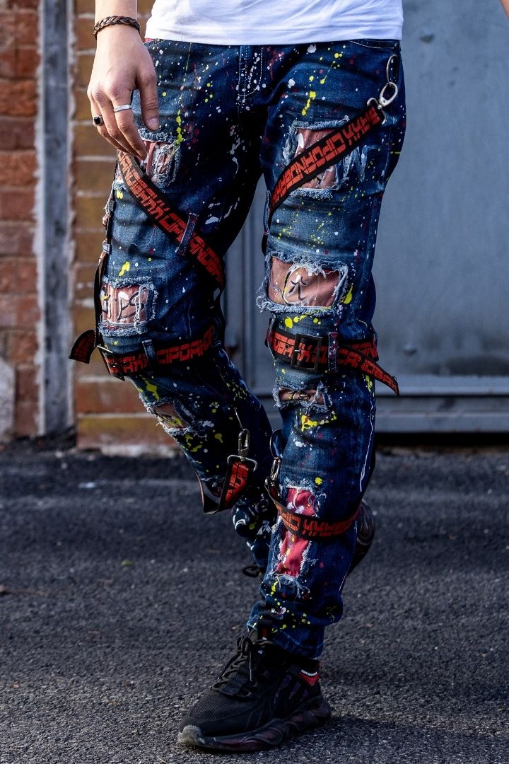 CD716 Street Style Men's Jeans