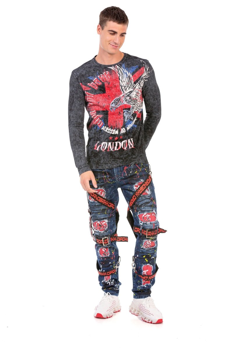 CD716 Street Style Men's Jeans