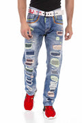 CD720 Neon Detail Men's Jeans