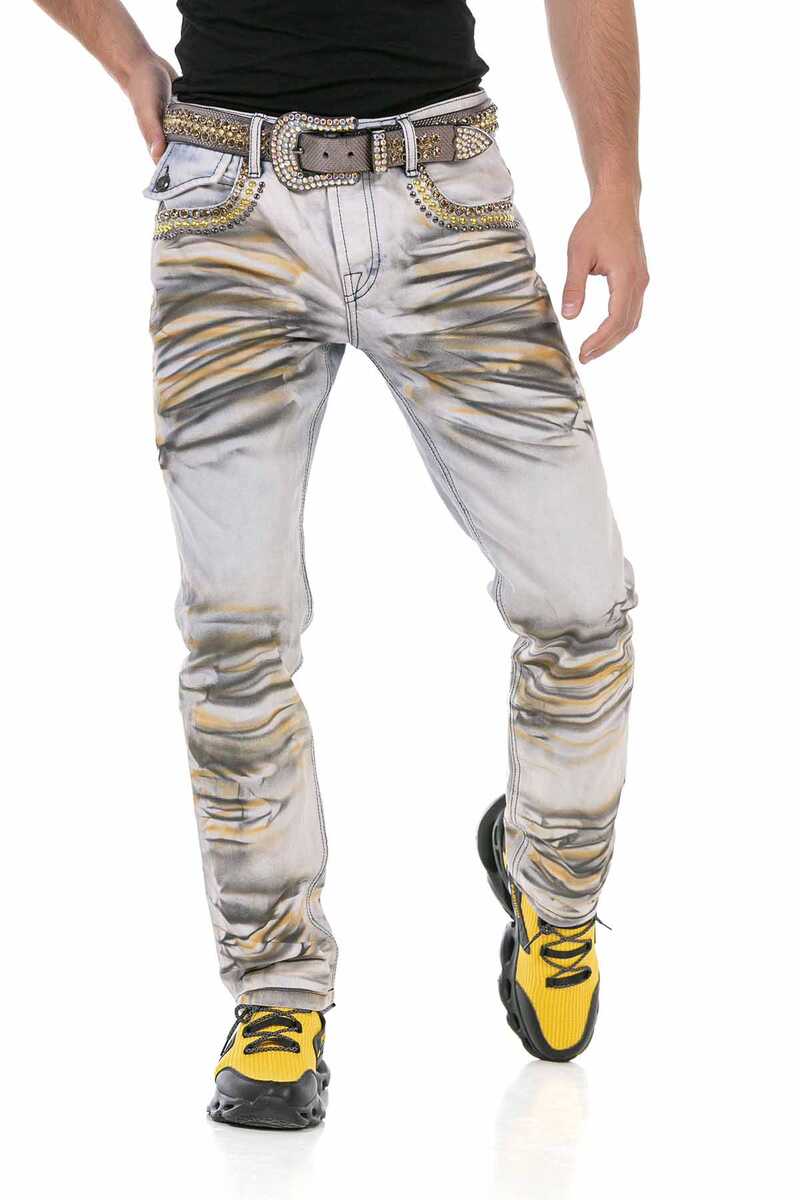 CD733 Bold Look Regular Fit Men's Jeans
