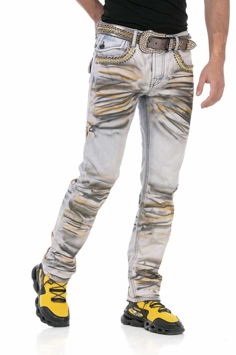 CD733 Bold Look Regular Fit Men's Jeans