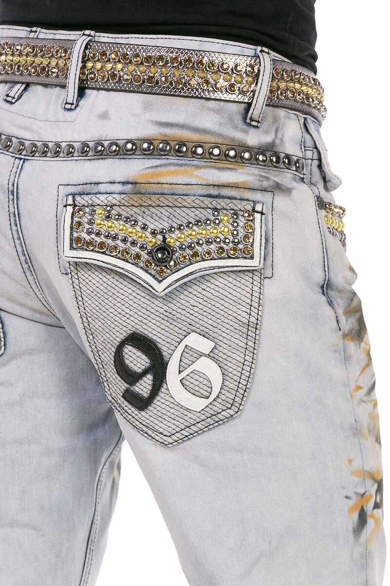 CD733 Bold Look Regular Fit Men's Jeans