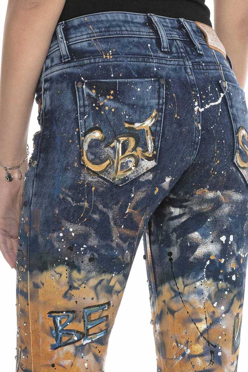 WD440 Slim Fit Two-Tone Women's Jeans