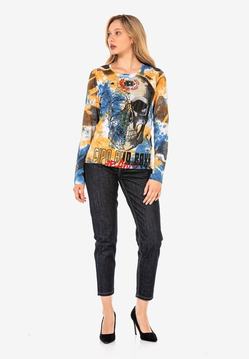 WD450 Dark Tone Mom Jeans