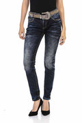 WD465 Navy Women's Jeans
