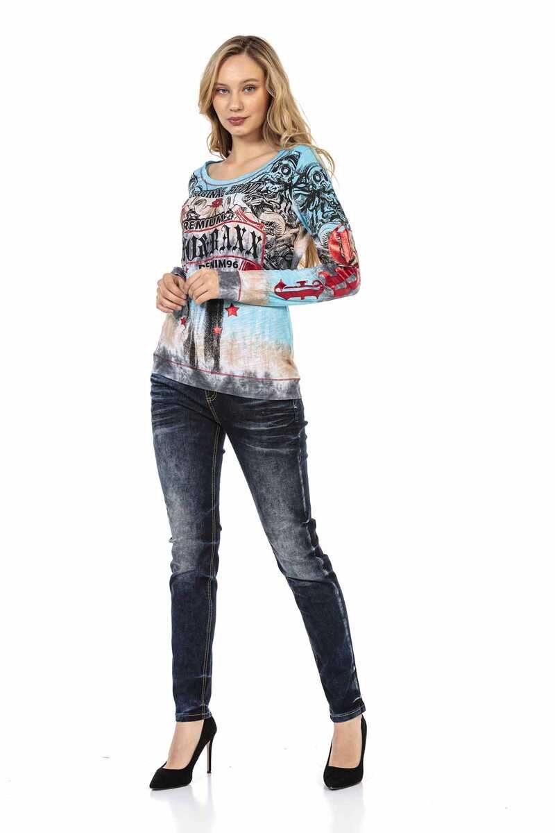 WD465 Navy Women's Jeans