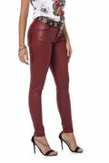 WD467 Women's Leather Pants